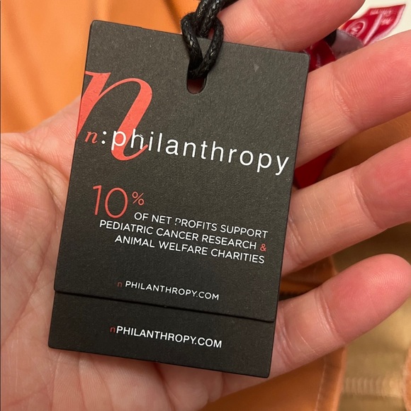 n:PHILANTHROPY NUEVO VEGAN LEATHER MINI DRESS IN CAMEL SIZE M - Picture 13 of 16